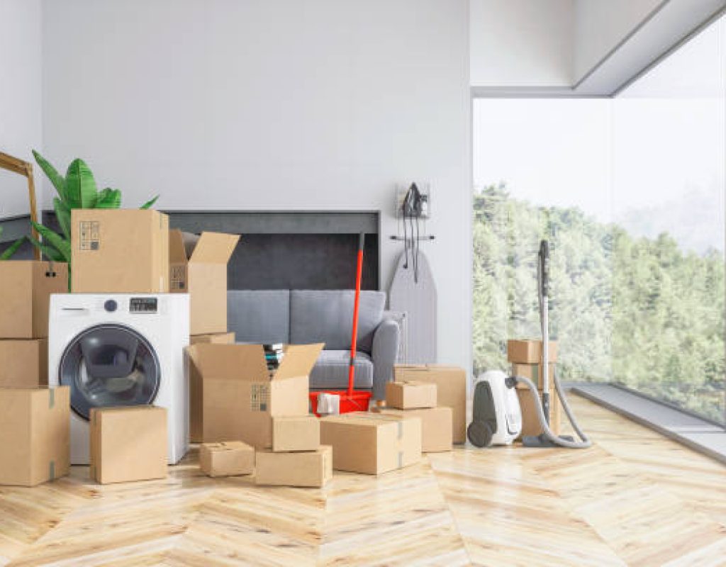 Sparkling kitchen sanitized before new homeowner move in