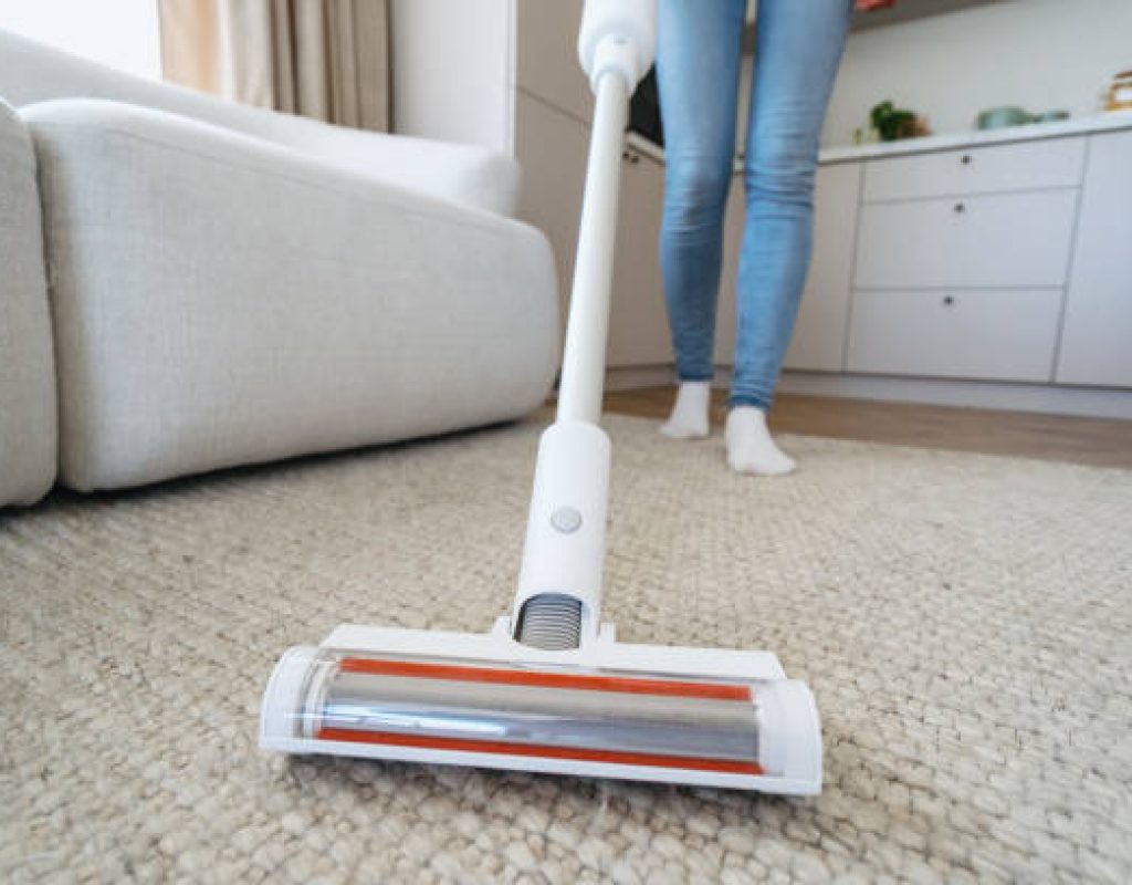 Gilbert House Cleaning team performing detailed deep cleaning inside residential home today.
